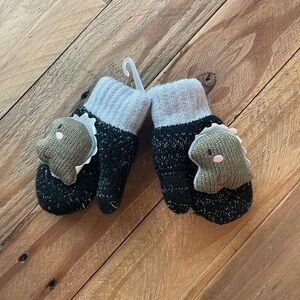 Toddler Dino Mittens